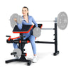 Adjustable Weight Bench Multi-function Weight Bench Set Home Gym Exercise