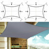 New Outdoor Shade Sail Patio Suncreen Awning Garden Sun Canopy 98% UV Block UK