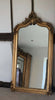 Large Antique Gold Gilt French Arch Over mantle Hall Wall Leaner Mirror 5ft