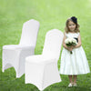 10-100X Soft Wedding Chair Cover Slipcover Seat Protector Plain Home Dining Room