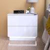 Bedside Tables Cabinet Storage Chest of Drawers Side Bedroom Furniture Wooden