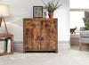 COMPACT SIDEBOARD MANGO CABINET CUPBOARD SHELVING STORAGE UNIT