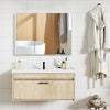 Wall-Mounted Bathroom Mirror Cabinet 3 Door Storage Cupboard Adjustable Shelves