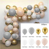 NEW Blush Nude Balloon Arch Garland Kit Wedding Pink Apricot Balloon Party Decor