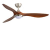 52" Reversible Ceiling Fan With LED Light 5 Speed Setting Remote Control Timer