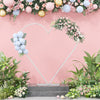 Heart Shaped Wedding Stand Backdrop Arch Frame Flowers Balloons Base Party Decor