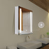 LED Illumination Bathroom Mirror Wall Cabinet With Shelf/Shaver Socket/Anti-fog