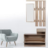 Hallway Shoe Storage Unit Coat Rack Stand Bench Shelf Cabinet Mirror Hooks