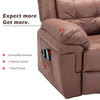 Electric Power Lift Riser Recliner Chair Armchair w/ Massage Heating Function QF