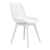 4X Plastic Kitchen Dining Chairs Indoor Outdoor Seat Home Furniture Side Chair