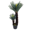 Large Ferns PalmTree Artificial 90Cm Cycas Palm Plant Faux Topiary In/Outdoor UK