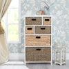 Basket Storage Unit Large Chest of Drawers Bathroom Hallway Tetbury Furniture