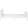 3FT White Bed Frame Kids Bed Single Size Storage Bed Solid Pine Wood Bed QB