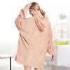 Hoodie Blanket Reversible Oversized Ultra Plush Sherpa Giant Hooded Sweatshirt