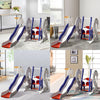 Toddler Climber Swing Slide Bridge Set Basketball Hoop Kids Indoor Playground UK