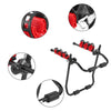 3 BIKE CARRIER FOR CAR TRUNK MOUNT RACK BICYCLE STAND CYCLE UNIVERSAL CAR RACK