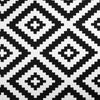 50 x 160 cm Non Slip Indoor Door Mats Large Washable Rugs Black White Doormats