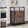 Locable MDF Wood Office Filing Cabinet Storage Cupboard bed Side Cabinet W/wheel