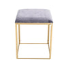 Nordic Style Dressing Table Stool Dresser Chair Vanity Makeup Seat Velvet Padded