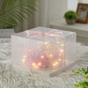 LED FOAM ROSE BEAR ARTIFICIAL FLOWER ROSE TEDDY BEAR DOLL FADDISH LOVE GIFT BOX