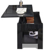 High Gloss Coffee Table With Storage Lift Top Up Modern Living Room Furniture