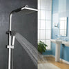 Bathroom Luxury Rain Mixer Shower Combo Set Wall Mounted Rainfall Shower System
