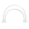 Small White Arch Frame Wedding Table Archway Backdrop Stand Flower Balloon Decor
