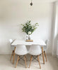 Set of 6 dining bar chairs modern contemporary Scandinavian style wooden legs.