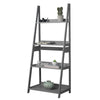 Modena 4 Tier Wooden Ladder Storage Rack Display Stand Shelving Unit Bedroom
