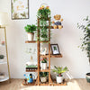 Extra Large Wooden Plant Stand Flower Pot Rack Organizer Household Garden Yard
