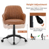 PU Leather Ergonomic Desk Chair Modern Home Office Chair Adjustable Height