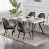 Modern Wooden Dining Table 4-6 People Kitchen Tables Dining Room Furniture