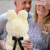Lovely Bunny LED Rose Teddy Toy Rabbit Flower Animal Doll Kids Birthday Gift Box