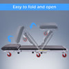 Foldable Under Car Creeper 2 In 1 Mechanic Trolley Stool Garage Work W/ Headrest