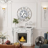 Large Wall Clock Sparkly Crush Diamond Round Clock Hanging Lounge Hallway Decor