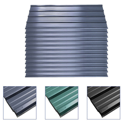 12/24X Corrugated Roof Sheets Galvanized Zinc Garage Carport Garden Shed Roofing