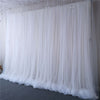 Large Silk Backdrop Curtain 3 Layer Wedding Photography Background Prom Event UK