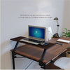 Floating Monitor Riser Desktop Speaker Stand Holder Desk Clamp-on Storage Shelf