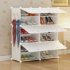 Plastic Storage Wardrobe Clothes Shoe Shelf Organizer Cupboard Closet Cabinet