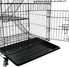 LEVEL Cat Cage Foldable Metal Pet Crate Playpen Spacious Kitten Ferret Cage