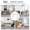 Compact Computer Table with Keyboard Tray Drawer Study Office Work Writing Desk