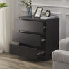 Wood Bedside Table Cabinet Chest Of Drawer Bedroom Nightstand 2/3 Drawer Modern