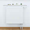 White Radiator Shelves, Including Easy Fit Brackets, Shelf sizes 120cm UK