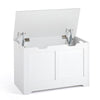 Mondeer Storage Chest with Lid Large Capacity Multi-Purpose Organiser White