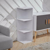 3/4 Tier Wooden Corner Shelf Plants Stand Storage Display Bookcase Organizer UK