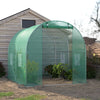 Heavy Duty Walk-In Tunnel Plant Garden Greenhouse Galvanized Steel UV-Shade Tent