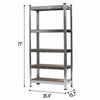 Heavy Duty 5 Tier Shelving Rack Unit Metal Garage Shelf Storage Shelves UK