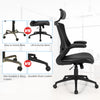 Adjustable Mesh Office Chair Reclining Swivel Executive Chair W/ Lumbar Support