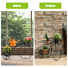 3-Tier Tricycle Plant Stand Flower Pot Bicycle Holder Rack for Home Garden Decor