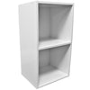 Cube, 2, 3 or 4 Tier Wooden Bookcase Shelving Display Storage Shelf Unit Wood